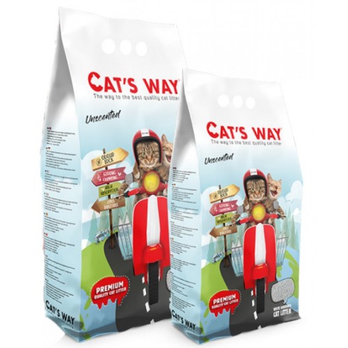 Cat's way Cat Litter Unscented 5l