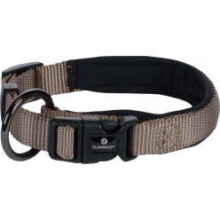 ОШЕЙНИК нейлоновый ABBI бежевый XXL (60-65 см)