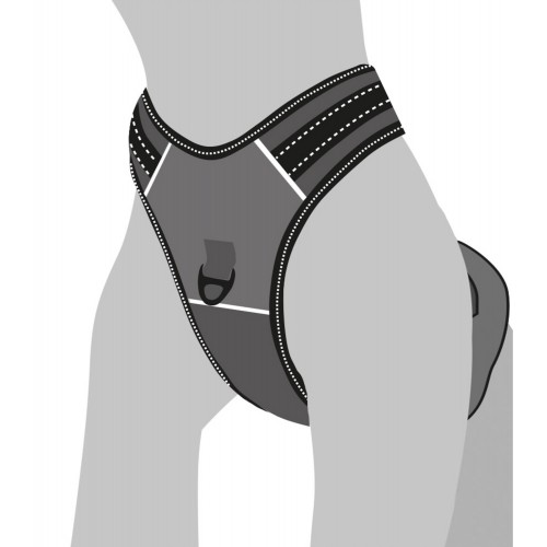 ШЛЕЙКА TOGA с дышащей сеткой ЧЁРНАЯ L