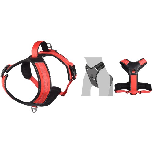 ШЛЕЙКА TOGA с дышащей сеткой КРАСНая M 