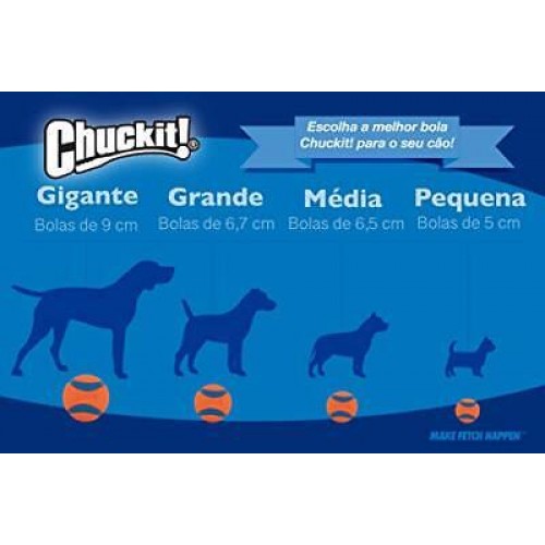 Прочный мяч chuckit m 1 шт (6,5 см)