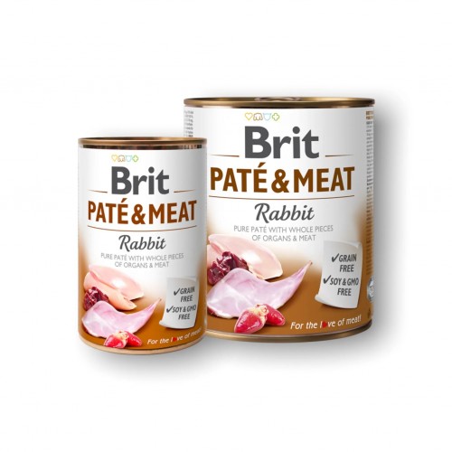 Brit Pate & Meat Rabbit 