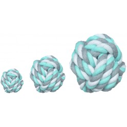 ИГРУШКА JIM УЗЕЛЬЧАТЫЙ МЯЧ, МЯТНО-ЗЕЛЕНЫЙ (5,5 см)