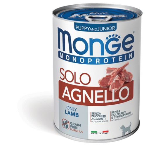 MONGE Dog Solo Pate Lamb 