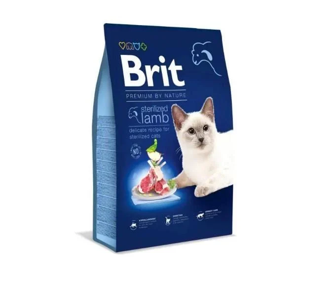 Brit premium Cat Sterilised Lamb